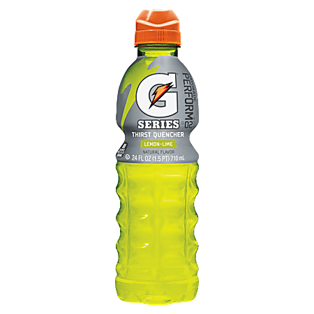 Gatorade® Lemon Lime, 24 Oz., Case Of 24