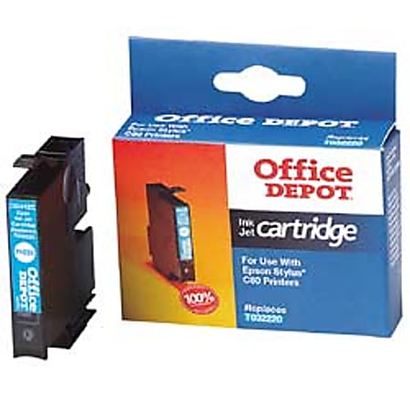 Office Depot® Brand 412C (Epson T032220) Remanufactured Cyan Ink Cartridge