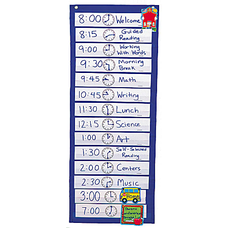 Carson-Dellosa Scheduling Pocket Chart