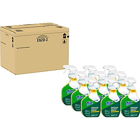 Tilex Soap Scum Remover And Disinfectant 32 Oz Carton Of 9 Bottles