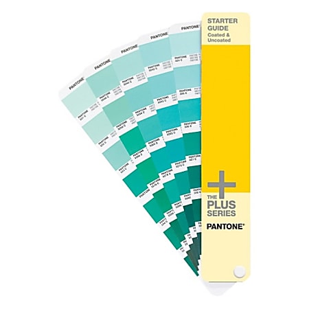 Pantone STARTER GUIDE Solid Coated & Uncoated Reference Printed Manual