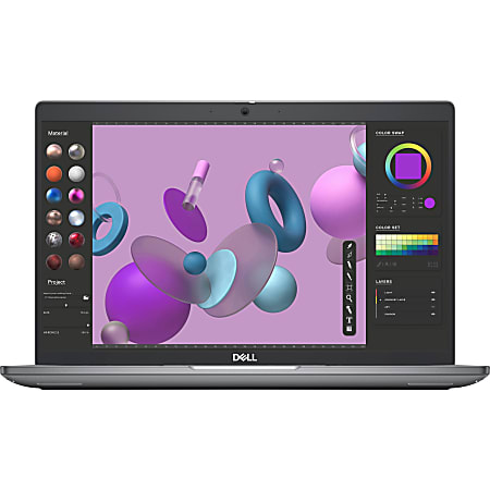 Dell Precision 3000 3480 14" Mobile Workstation - Intel Core i5 - 16 GB Total RAM - 512 GB SSD - Titan Gray- Windows 11 Pro - NVIDIA RTX A500 with 4 GB