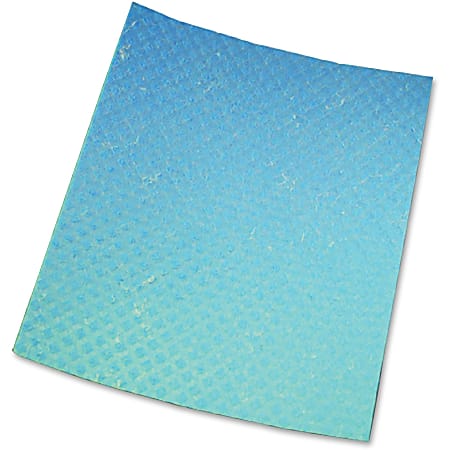 Genuine Joe Large Enduro Cleaning Cloth - Cloth - 5 / Pack - Blue
