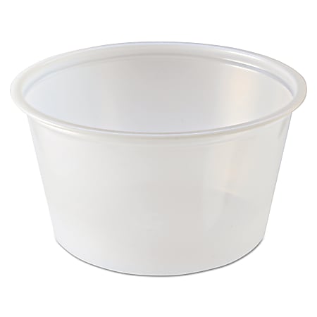 Fabri-Kal® Portion Cups, 2 Oz, Clear, Carton Of