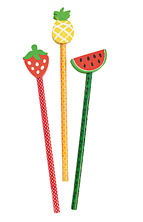 Pencil with eraser topper sale