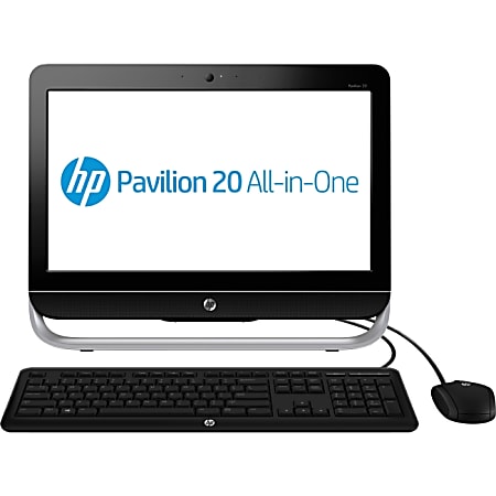 HP Pavilion 20-b300 20-b310 All-in-One Computer - AMD E-Series E1-2500 1.40 GHz - 4 GB DDR3 SDRAM - 500 GB HDD - 20" 1600 x 900 - Windows 8 - Desktop - Refurbished