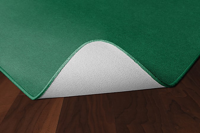 Flagship Carpets Americolors Rug, Square, 12' x 12', Clover Green