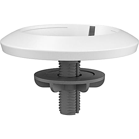 Logitech Rally Table and Ceiling Mount for Rally Mic Pod - Bracket - for microphone - white - ceiling mountable - for Rally Bar, Bar Mini, Mic Pod, Plus; Room Solution Large