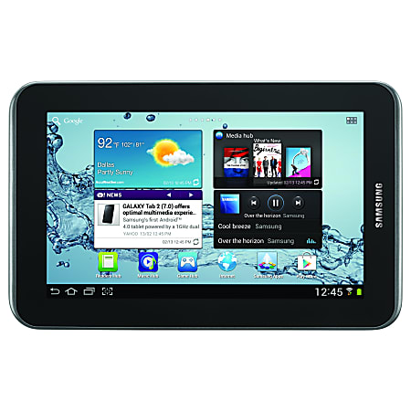 Samsung Galaxy Tab 2 SCH-I705 Tablet - 7" - 1 GB - Qualcomm MSM8960 Dual-core (2 Core) 1.20 GHz - 8 GB - Android 4.0 Ice Cream Sandwich - 1024 x 600 - Plane to Line (PLS) Switching - Verizon - 4G - Black