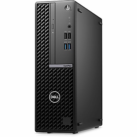 Dell OptiPlex 7000 7010 Desktop PC, Intel Core i5, 16GB Memory, 256GB SSD, Black, Windows 11 Pro, Small Form Factor, DVD-Writer - 6F73R