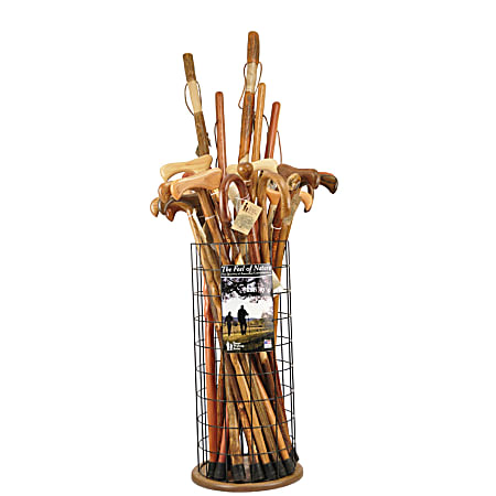 Brazos Walking Sticks™ Medical Package Wood Canes And Walking Sticks, Set Of 23