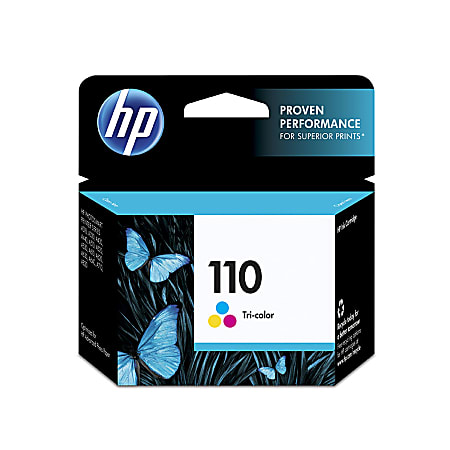 HP 110 Tri-Color Ink Cartridge, CB304AN
