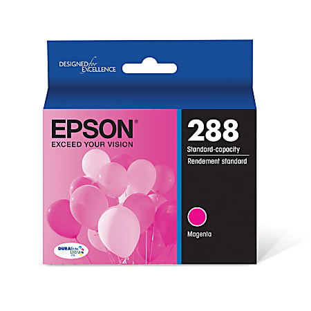 Epson® 288 DuraBrite® Ultra Magenta Ink Cartridge T288320-S