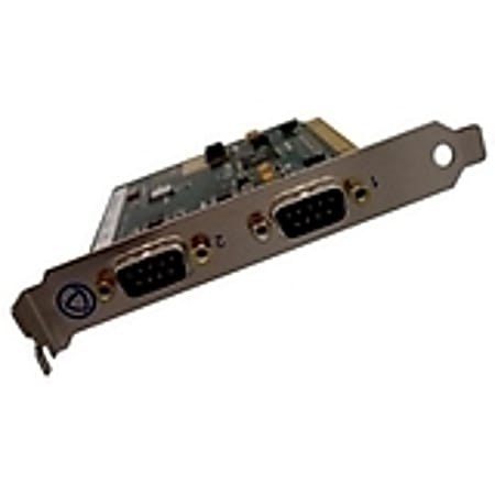 Perle UltraPort SI 2-Port Serial Adapter - 2 x 9-pin DB-9 Male RS-232/422 Serial