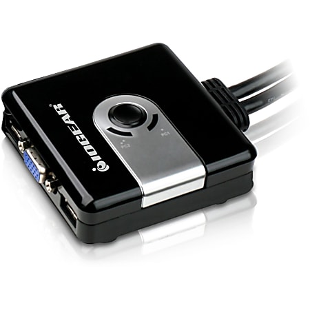 IOGEAR GCS42UW6 2-Port USB KVM Switch - 2 x 1