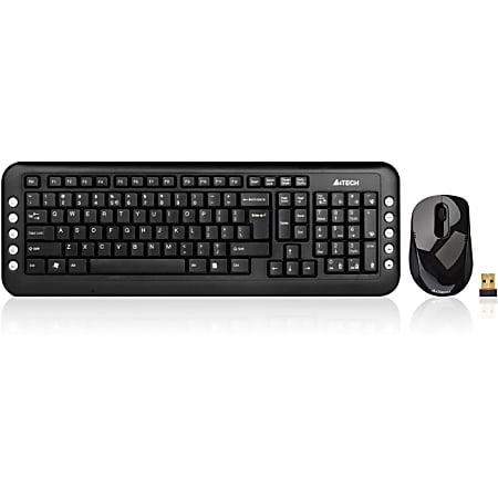 COMBO Wireless A4TECH GL-1630 KEYBOARD MOUSE BY ERGOGUYS