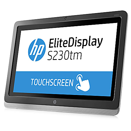 HP Elite S230tm 23" LCD Touchscreen Monitor - 16:9 - 7 ms