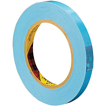 Scotch® 8896 Strapping Tape, 3" Core, 0.5" x 60 Yd., Blue, Case Of 72