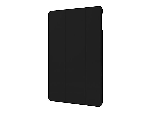 Incipio Smart Feather - Flip cover for tablet - Plextonium - black - for Apple iPad Air
