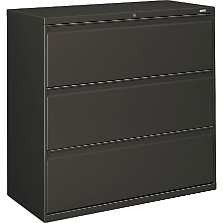 HON® 800 42"W x 19-1/4"D Lateral 3-Drawer File