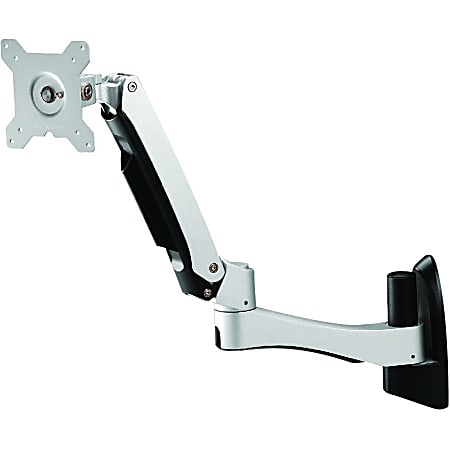 Amer AMR1AWL Wall Mount for Monitor - TAA Compliant - 1 Display(s) Supported - 22.10 lb Load Capacity - 75 x 75, 100 x 100