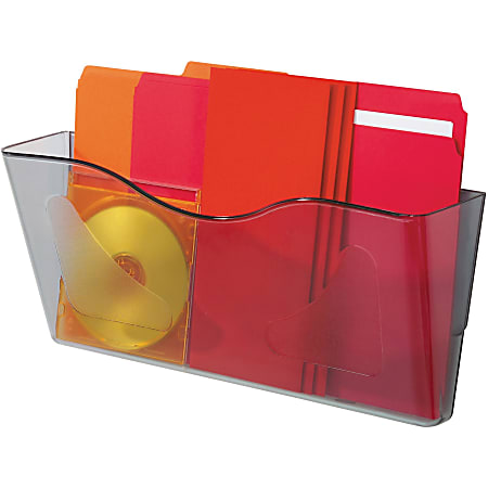 Euro-Style DocuPocket Landscape Wall File, Larger Files/Tabloid Size, 15