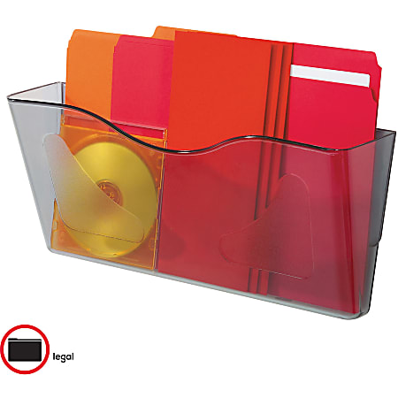 Euro-Style DocuPocket Landscape Wall File, Larger Files/Tabloid Size, 15
