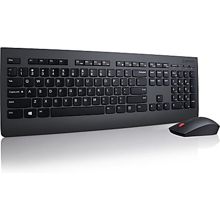 Lenovo® Professional Wireless Keyboard & Mouse, Compact