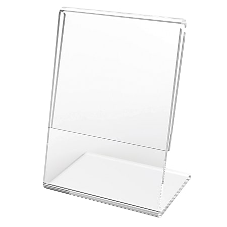 11 x 8 1/2 Tabletop Sign Holders, Horizontal, 80938