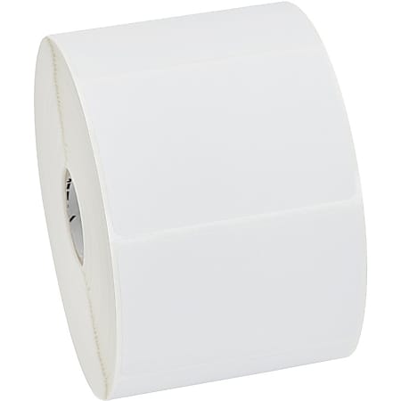 Zebra Label Paper, U82589, 3" x 2" Direct Thermal Zebra Z™Perform 2000D, 1" Core