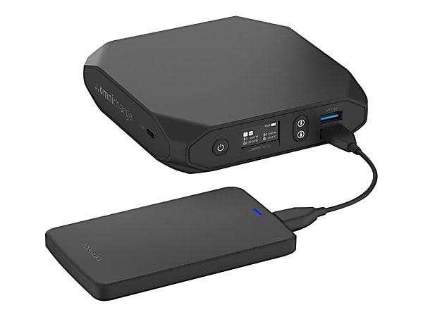 Omnicharge Omni20 USB C Power Bank 20000 mAh - Office Depot