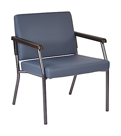 Bariatric Big & Tall Chair, Dillion Fabric With Arms, Blue