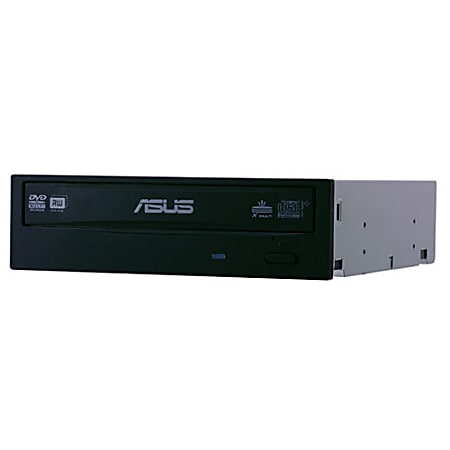 ASUS DRW-24B1ST - Disk drive - DVD±RW (±R DL) / DVD-RAM - 24x24x12x - Serial ATA - internal - 5.25" - black