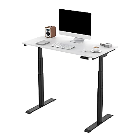 Realspace Electric 48 W Height Adjustable Standing Desk Black - Office Depot