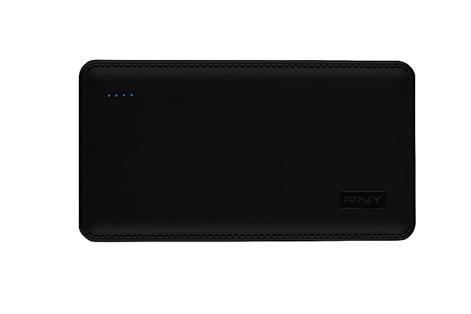 PNY L8000 PowerPack Universal Portable Rechargeable Battery Charger, Black