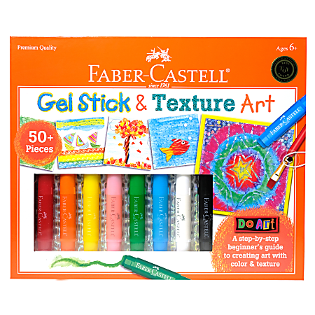 Faber-Castell Do Art Gel Stick & Texture Art Set