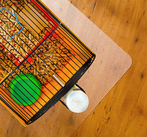 Floortex® P-Tex Anti-Microbial PVC Pet Mats, 12" x 18", Fresh Mist, Pack of 4