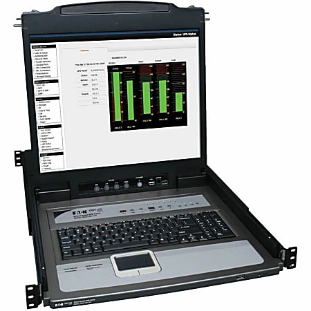 Tripp Lite&reg; B020-U08-19-K 8-Port Console KVM Switch