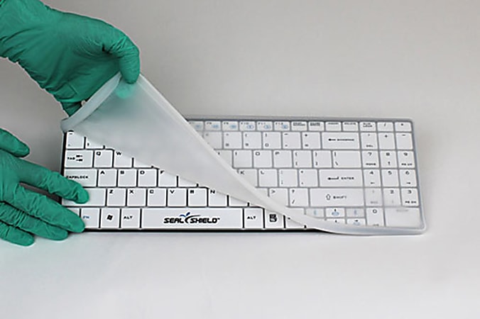 Waterproof Dustproof Transparent Clear Silicone Keyboard skin Covers guard for Teswell 87-Key Mechanical Keyboard