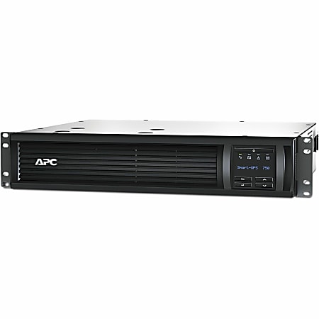 APC by Schneider Electric Smart-UPS 750VA Rack-mountable UPS - 2U Rack-mountable - 3 Hour Recharge - 5 Minute Stand-by - 230 V Input - 230 V AC Output - Sine Wave - Serial Port - USB - 2 x IEC Jumper, 4 x IEC 320-C13 - 6 x Battery/Surge Outlet