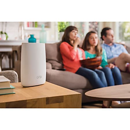 Netgear Orbi RBR50 IEEE 802.11ac Ethernet Wireless Router - 2.40 GHz ISM Band - 5 GHz UNII Band(6 x Internal) - 3000 Mbit/s Wireless Speed - 3 x Network Port - 1 x Broadband Port - USB - Gigabit Ethernet - Desktop