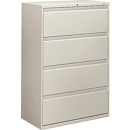 HON® 800 36"W x 19-1/4"D Lateral 4-Drawer File