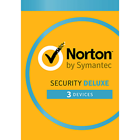 Norton Security Deluxe, For 3 Devices, Download Version