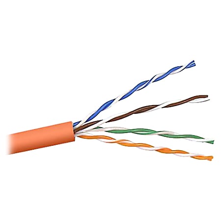Belkin Cat5e Network Cable - 1000ft - Orange