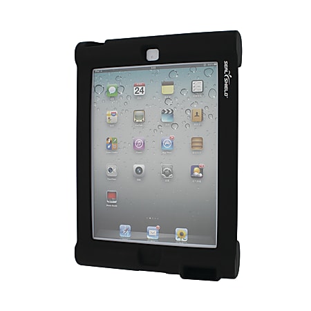 Seal Shield™ Bumper Case With Megaphone For Apple® iPad® 2/3, Black