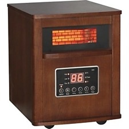 DuraHeat DH2000C Radiative Heater - Infrared - Electric - 1500.52 W - 1000 Sq. ft. Coverage Area - 1500 W - 12.50 A - Portable - Chestnut