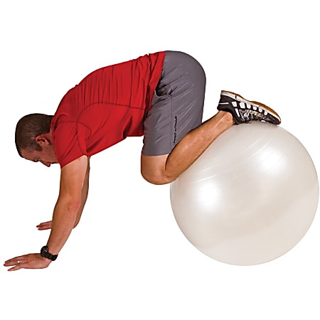 White fitness sales ball