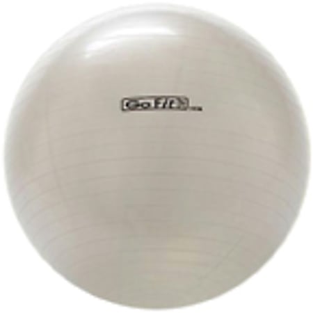 GoFit GF-65 Exercise Ball with Pump (65 cm, White) & Omron BP7100 3 Series  Upper Arm Blood Pressure Monitor 