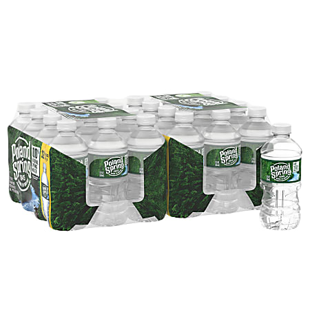 POLAND SPRING Brand 100% Natural Spring Water, 16.9-ounce plastic bottles ( Pack of 12), Water