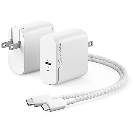 ALOGIC 1X65 Rapid Power 65W GaN Charger - ALOGIC 1X65 Rapid Power 65W GaN Charger -Includes 2m USB-C Charging Cable.